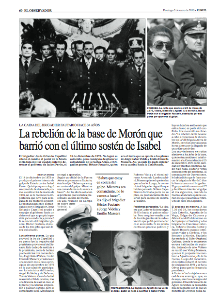 La rebelión de la base de Morón que barrió con el último sostén de Isabel.